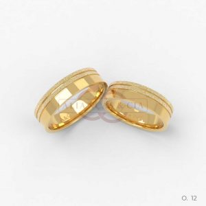 Aliança Ouro 18k 12