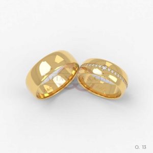 Aliança Ouro 18k 13