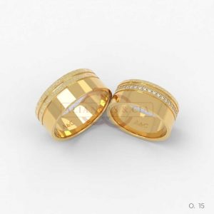 Aliança Ouro 18k 15