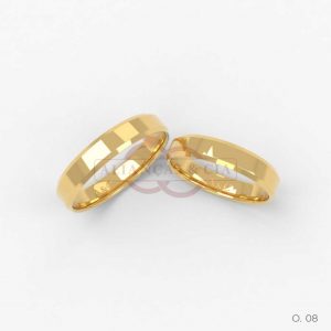 Aliança Ouro 18k 8